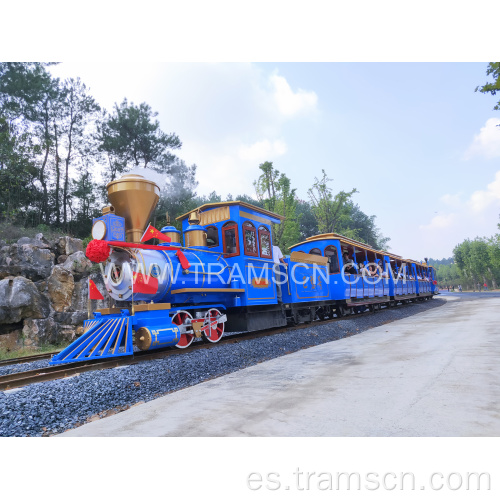 Tren de pista de atracciones de la venta caliente encantadora